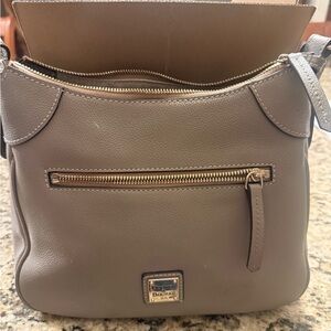 Dooney & Bourke Taupe Crossbody Bag